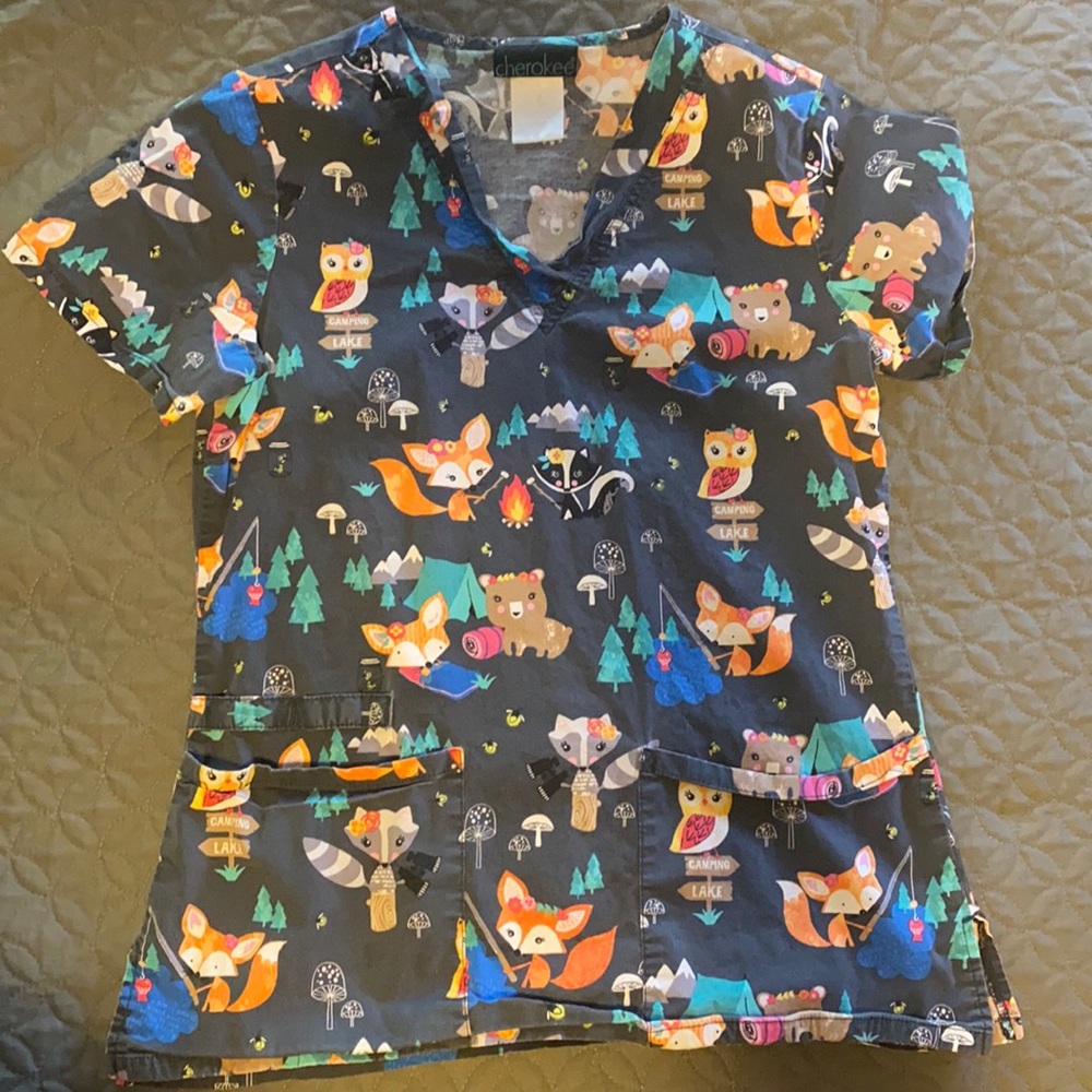 Cute scrub set